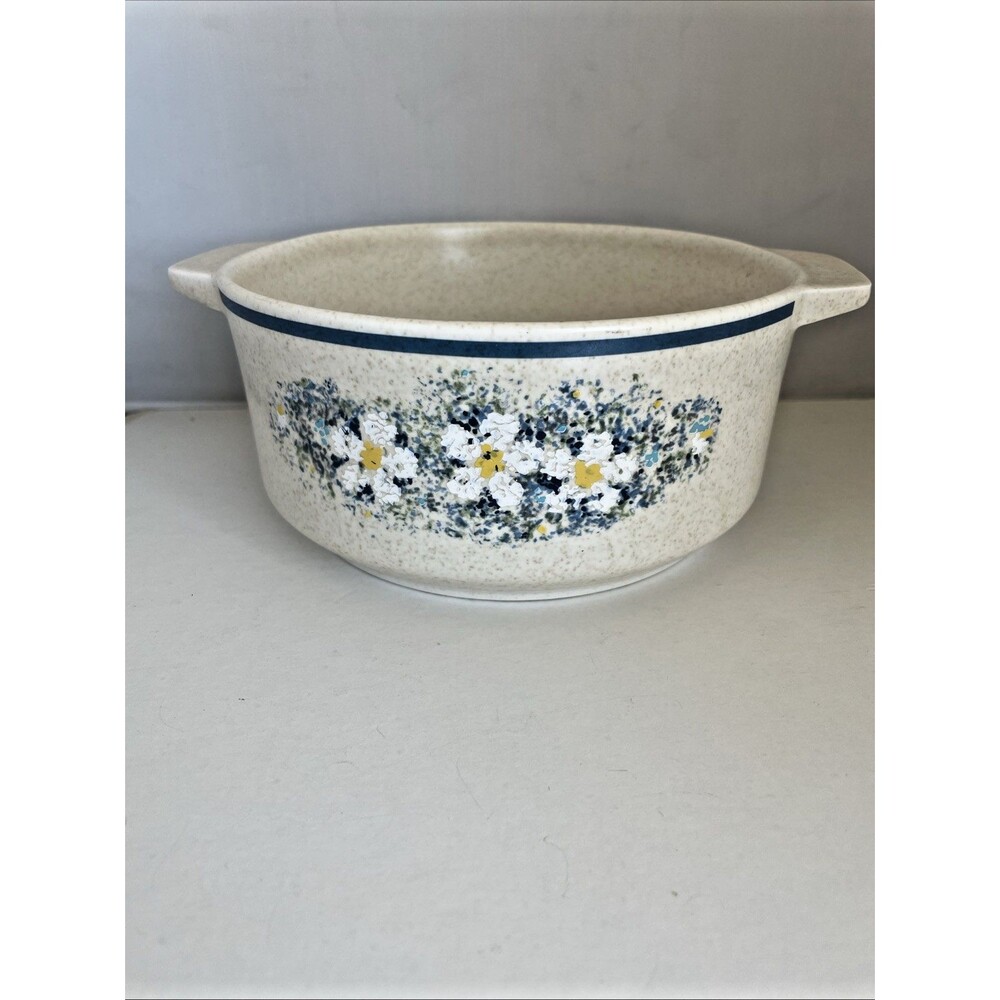 LENOX DEWDROP Temper-Ware Round 1.25 Quart  Casserole / Serving Bowl